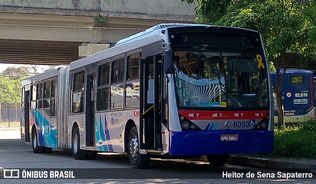 Next Mobilidade - ABC Sistema de Transporte 8050 na cidade de Santo André, São Paulo, Brasil, por Heitor de Sena Sapaterro. Número da foto: #13229667.