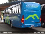 SC Minas Transportes 77824 na cidade de Três Corações, Minas Gerais, Brasil, por Fábio Mateus Tibúrcio. Número da foto: #13229178.