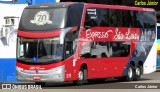 Expresso São Luiz 7670 na cidade de Goiânia, Goiás, Brasil, por Carlos Júnior. Número da foto: #13230321.