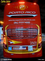 Auto Viação Porto Rico 2501 na cidade de Goiânia, Goiás, Brasil, por Carlos Júnior. Número da foto: #13230467.