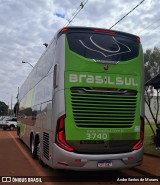 Brasil Sul Linhas Rodoviárias 3740 na cidade de Assis Chateaubriand, Paraná, Brasil, por Andre Santos de Moraes. Número da foto: #:id.
