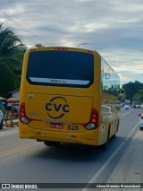 CVC Turismo 828 na cidade de Santa Cruz Cabrália, Bahia, Brasil, por Abner Meireles Wernersbach. Número da foto: #13230990.
