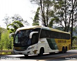 Empresa Gontijo de Transportes 19555 na cidade de Santos Dumont, Minas Gerais, Brasil, por Isaias Ralen. Número da foto: #13231023.