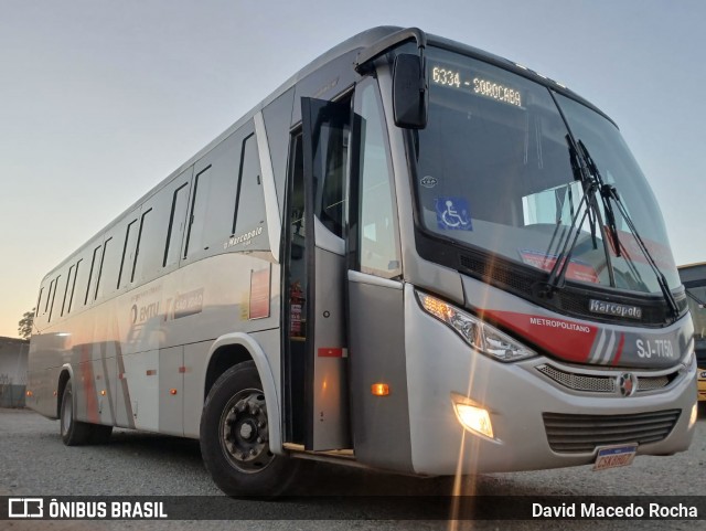São João Votorantim - Sorotur Turismo SJ-7750 na cidade de São Miguel Arcanjo, São Paulo, Brasil, por David Macedo Rocha. Número da foto: #13187253.
