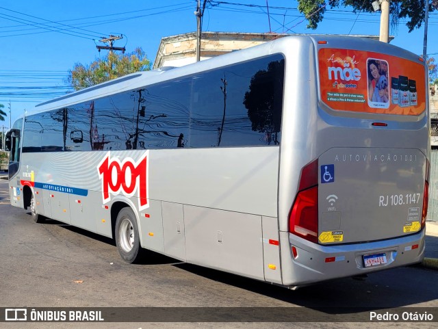 Auto Viação 1001 RJ 108.1147 na cidade de Niterói, Rio de Janeiro, Brasil, por Pedro Otávio. Número da foto: #13184937.