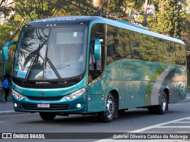 Opinião Turismo e Transporte Coletivo 2091 na cidade de São Bernardo do Campo, São Paulo, Brasil, por Gabriel Oliveira Caldas da Nobrega. Número da foto: #13185616.
