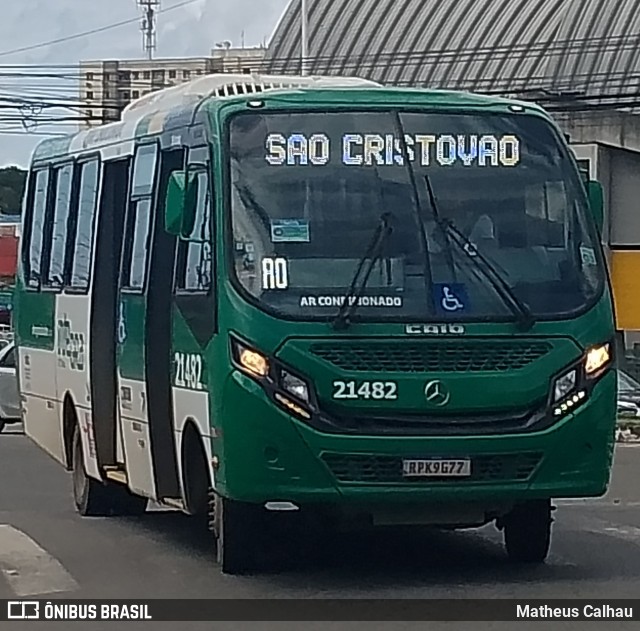 OT Trans - Ótima Salvador Transportes 21482 na cidade de Salvador, Bahia, Brasil, por Matheus Calhau. Número da foto: #13185633.