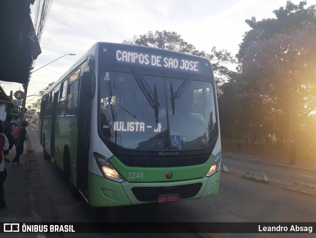 Expresso Maringá São José dos Campos 3248 na cidade de São José dos Campos, São Paulo, Brasil, por Leandro Absag. Número da foto: #13184712.