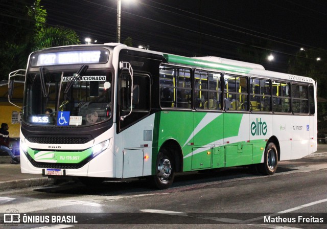 Viação Elite RJ 176.057 na cidade de Volta Redonda, Rio de Janeiro, Brasil, por Matheus Freitas. Número da foto: #13186991.