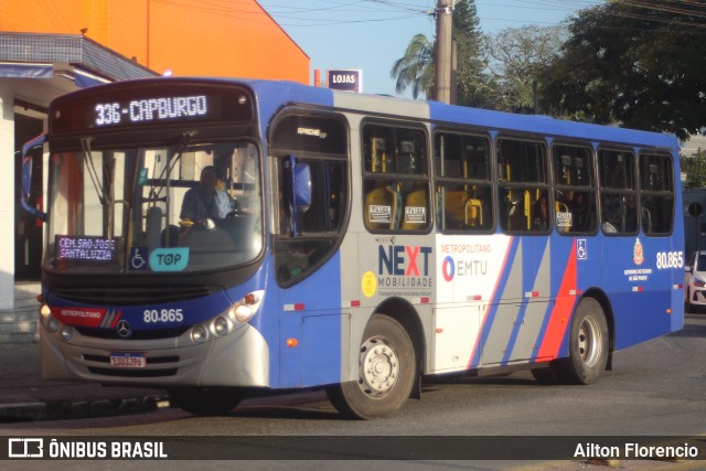 Next Mobilidade - ABC Sistema de Transporte 80.865 na cidade de Ribeirão Pires, São Paulo, Brasil, por Ailton Florencio. Número da foto: #13186591.