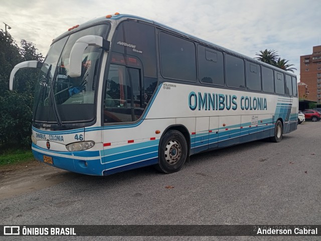 Ómnibus Colonia 46 na cidade de Colonia Del Sacramento, Colonia, Uruguai, por Anderson Cabral. Número da foto: #13184462.