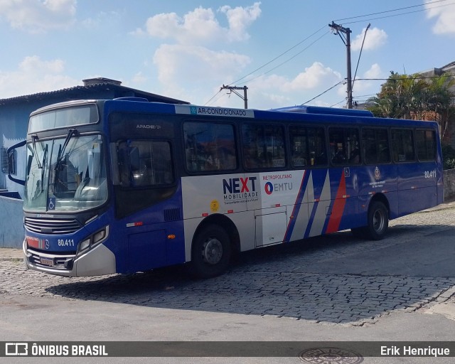 Next Mobilidade - ABC Sistema de Transporte 80.411 na cidade de Mauá, São Paulo, Brasil, por Erik Henrique. Número da foto: #13184542.