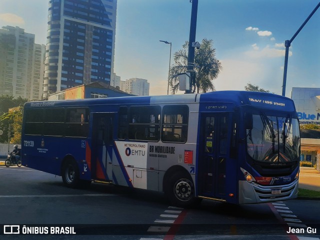 BR Mobilidade Baixada Santista 721139 na cidade de Santos, São Paulo, Brasil, por Jean Gu. Número da foto: #13184189.