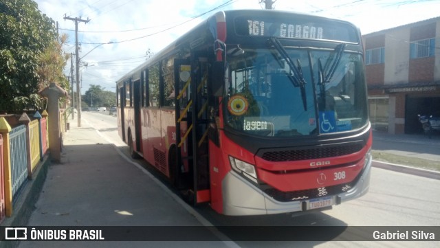 Auto Viação Salineira 308 na cidade de Cabo Frio, Rio de Janeiro, Brasil, por Gabriel Silva. Número da foto: #13184377.