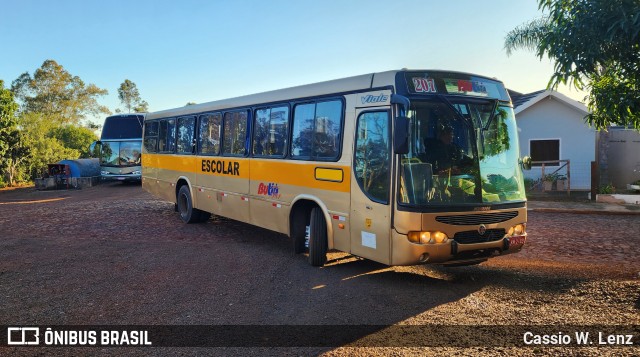 Butiá Tur Expresso de Viagens 207 na cidade de Salvador das Missões, Rio Grande do Sul, Brasil, por Cassio W. Lenz. Número da foto: #13184806.