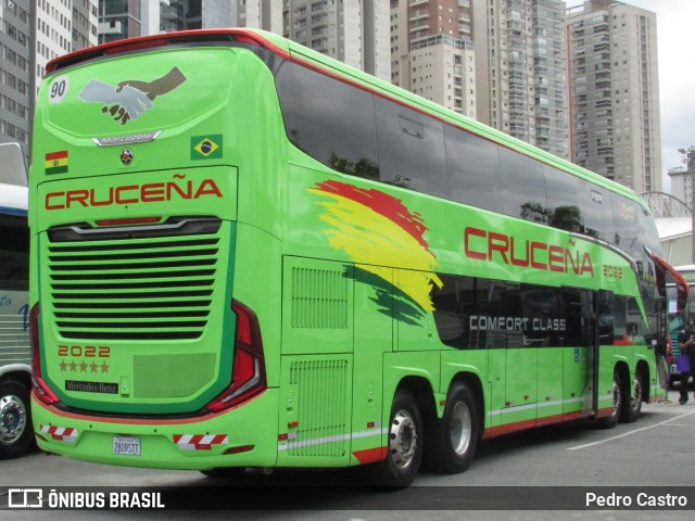 Autobuses Cruceña 2022 na cidade de Barueri, São Paulo, Brasil, por Pedro Castro. Número da foto: #13186045.