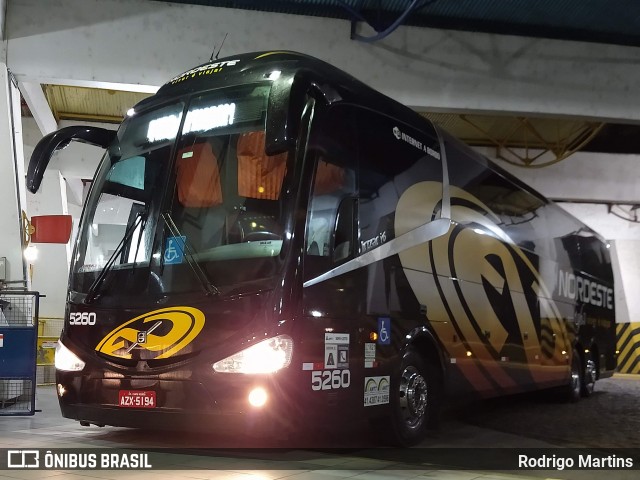 Expresso Nordeste 5260 na cidade de Joinville, Santa Catarina, Brasil, por Rodrigo Martins. Número da foto: #13184906.