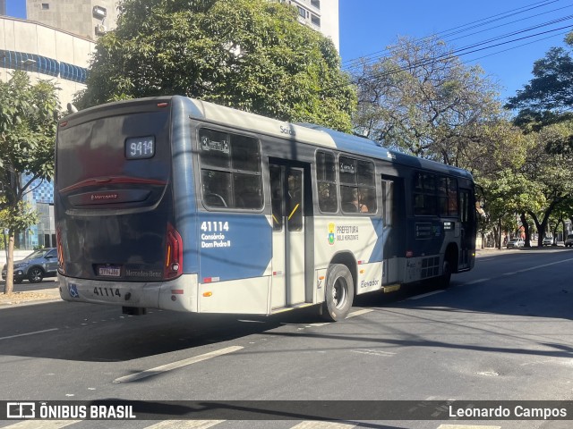 Viação Anchieta 41114 na cidade de Belo Horizonte, Minas Gerais, Brasil, por Leonardo Campos. Número da foto: #13184214.