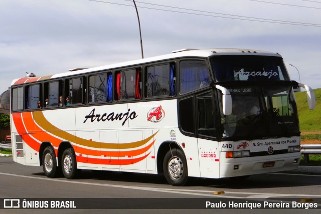 Arcanjo Turismo 440 na cidade de Aparecida, São Paulo, Brasil, por Paulo Henrique Pereira Borges. Número da foto: #13186341.