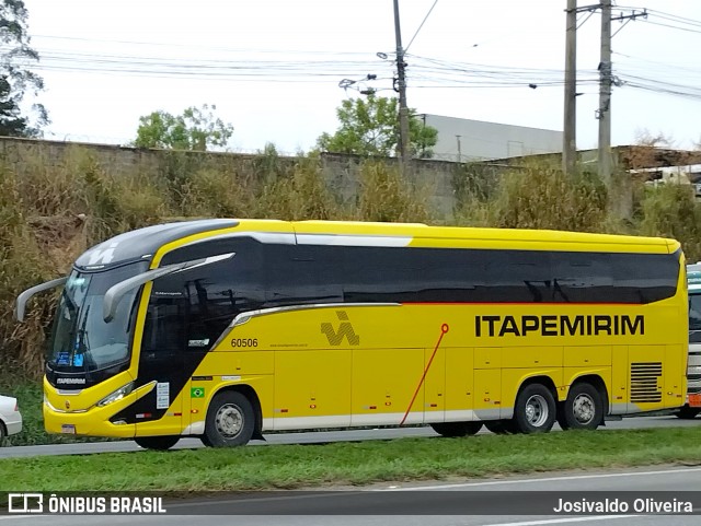 Viação Nova Itapemirim 60506 na cidade de Embu das Artes, São Paulo, Brasil, por Josivaldo Oliveira. Número da foto: #13185874.
