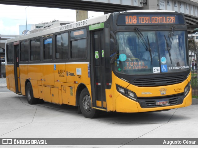 Real Auto Ônibus A41248 na cidade de Rio de Janeiro, Rio de Janeiro, Brasil, por Augusto César. Número da foto: #13183899.