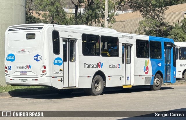 Viação Satélite 25739 na cidade de Cariacica, Espírito Santo, Brasil, por Sergio Corrêa. Número da foto: #13184363.
