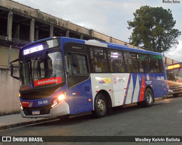 Expresso Amarelinho EA-508 na cidade de Sorocaba, São Paulo, Brasil, por Weslley Kelvin Batista. Número da foto: #13184539.