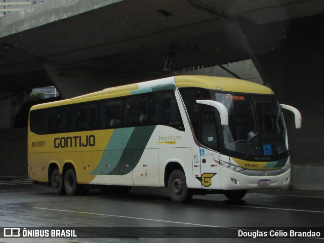 Empresa Gontijo de Transportes 19080 na cidade de Belo Horizonte, Minas Gerais, Brasil, por Douglas Célio Brandao. Número da foto: #13185545.