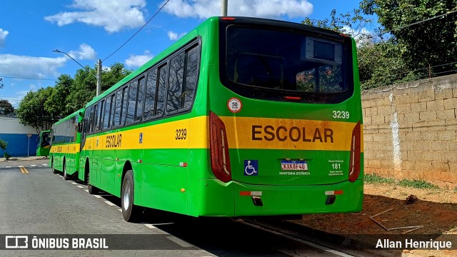 Transportes Capellini 3239 na cidade de Paulínia, São Paulo, Brasil, por Allan Henrique. Número da foto: #13185169.