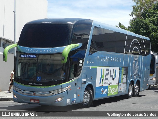 Viação Garcia 8504 na cidade de Rio de Janeiro, Rio de Janeiro, Brasil, por Wellington de Jesus Santos. Número da foto: #13185680.