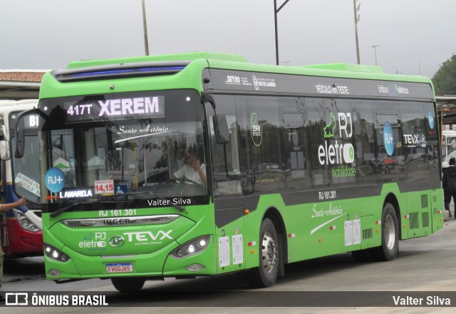 Transportes Santo Antônio RJ 161.301 na cidade de Rio de Janeiro, Rio de Janeiro, Brasil, por Valter Silva. Número da foto: #13185770.