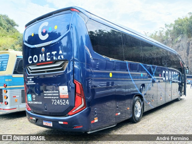 Viação Cometa 724524 na cidade de Campinas, São Paulo, Brasil, por André Fermino . Número da foto: #13187020.