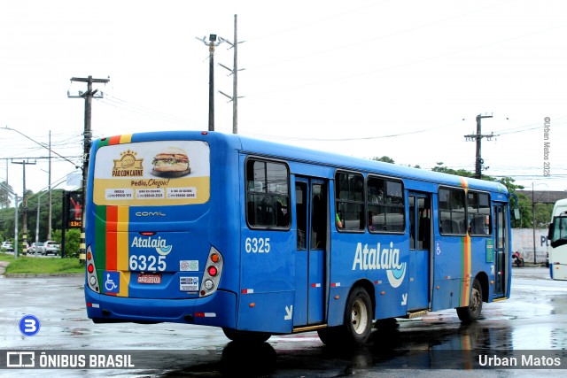 Viação Atalaia Transportes 6325 na cidade de Aracaju, Sergipe, Brasil, por Urban Matos. Número da foto: #13186072.