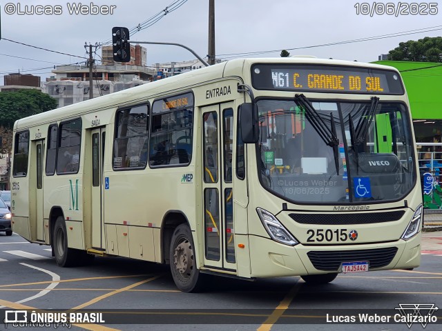 Viação Castelo Branco 25015 na cidade de Curitiba, Paraná, Brasil, por Lucas Weber Calizario. Número da foto: #13184464.