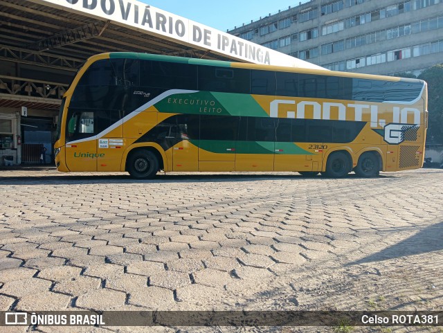 Empresa Gontijo de Transportes 23120 na cidade de Ipatinga, Minas Gerais, Brasil, por Celso ROTA381. Número da foto: #13185471.