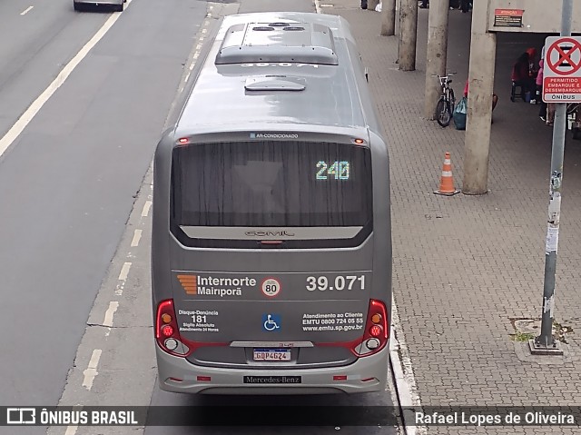 Empresa de Transportes Mairiporã 39.071 na cidade de São Paulo, São Paulo, Brasil, por Rafael Lopes de Oliveira. Número da foto: #13184747.