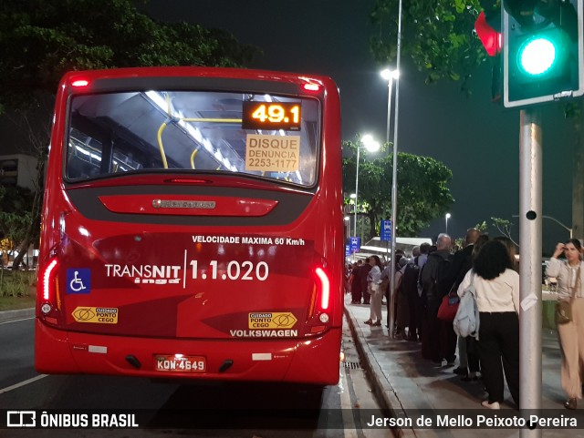 Auto Lotação Ingá 1.1.020 na cidade de Niterói, Rio de Janeiro, Brasil, por Jerson de Mello Peixoto Pereira. Número da foto: #13185147.