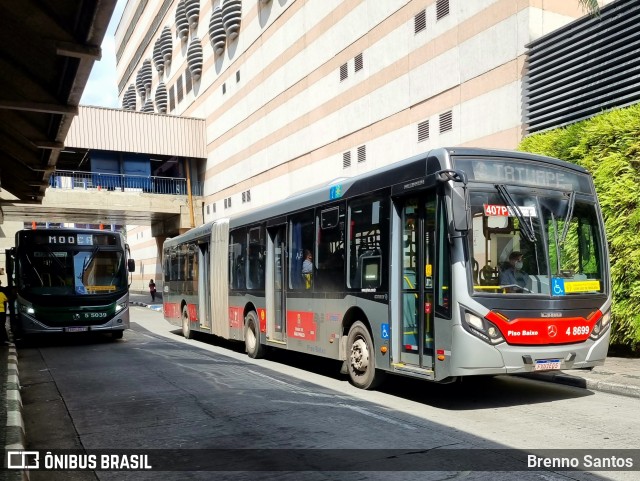 Express Transportes Urbanos Ltda 4 8699 na cidade de São Paulo, São Paulo, Brasil, por Brenno Santos. Número da foto: #13186456.