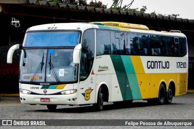 Empresa Gontijo de Transportes 17210 na cidade de Vitória da Conquista, Bahia, Brasil, por Felipe Pessoa de Albuquerque. Número da foto: #13186867.