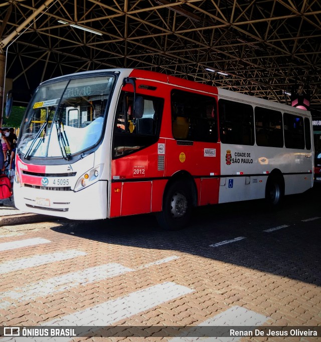 Allibus Transportes 4 5095 na cidade de São Paulo, São Paulo, Brasil, por Renan De Jesus Oliveira. Número da foto: #13185449.