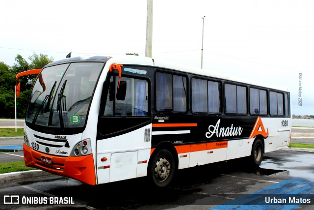 Anatur Transportes e Turismo 1080 na cidade de Aracaju, Sergipe, Brasil, por Urban Matos. Número da foto: #13185949.