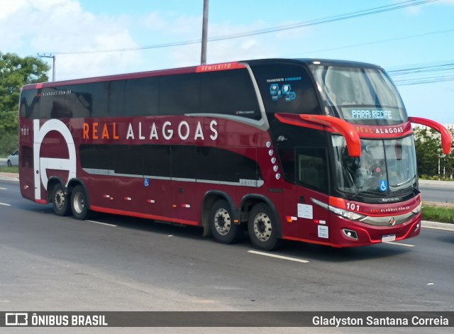 Real Alagoas de Viação 101 na cidade de Aracaju, Sergipe, Brasil, por Gladyston Santana Correia. Número da foto: #13183914.