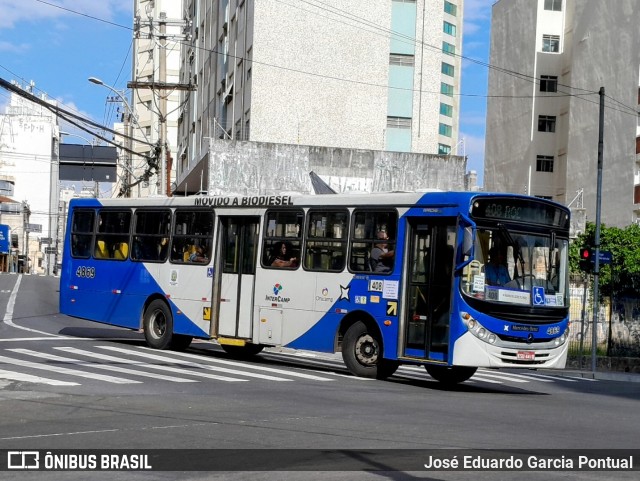 Onicamp Transporte Coletivo 4869 na cidade de Campinas, São Paulo, Brasil, por José Eduardo Garcia Pontual. Número da foto: #13186461.