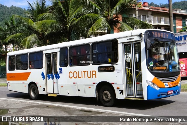 Colitur Transportes Rodoviários RJ 116.011 na cidade de Angra dos Reis, Rio de Janeiro, Brasil, por Paulo Henrique Pereira Borges. Número da foto: #13186512.