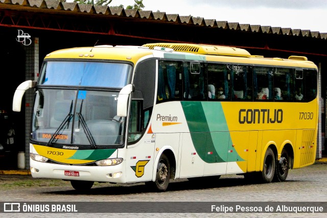Empresa Gontijo de Transportes 17030 na cidade de Vitória da Conquista, Bahia, Brasil, por Felipe Pessoa de Albuquerque. Número da foto: #13186915.