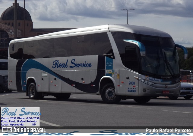 Real Service Turismo 2038 na cidade de Aparecida, São Paulo, Brasil, por Paulo Rafael Peixoto. Número da foto: #13186026.