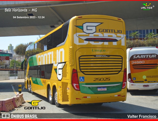 Empresa Gontijo de Transportes 25025 na cidade de Belo Horizonte, Minas Gerais, Brasil, por Valter Francisco. Número da foto: #13187178.