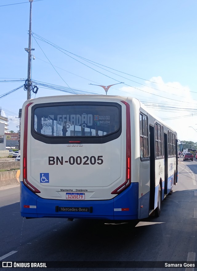 Transportes Barata BN-00205 na cidade de Belém, Pará, Brasil, por Samara Goes. Número da foto: #13184513.