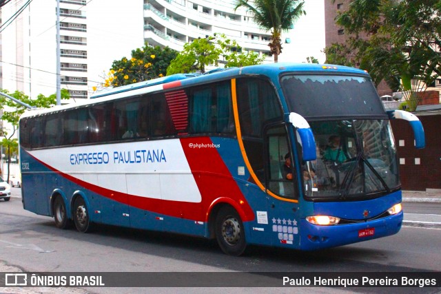Expresso Paulistana 2302 na cidade de Fortaleza, Ceará, Brasil, por Paulo Henrique Pereira Borges. Número da foto: #13186452.