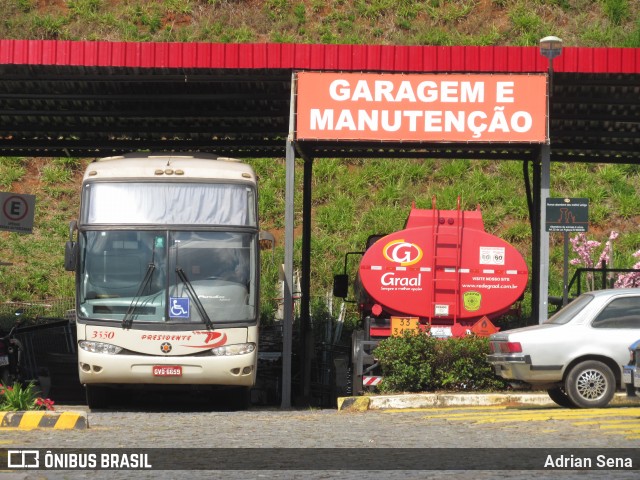 Viação Presidente 3550 na cidade de João Monlevade, Minas Gerais, Brasil, por Adrian Sena. Número da foto: #13183898.